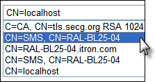 Screenshot of the Digitally Signed Meter Configuration Export Files.